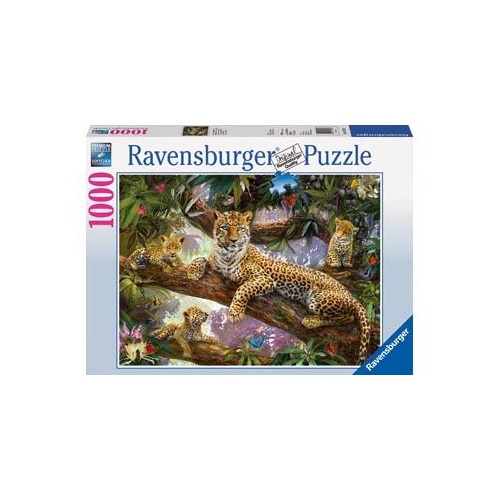 Ravensburger Leopard FamilyPuzzle 1000P