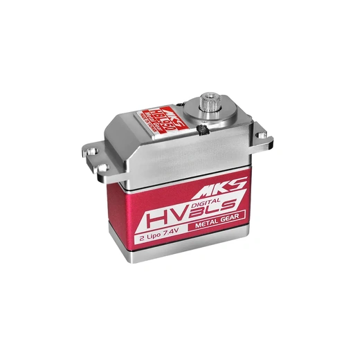 MKS Silver/Red Aluminium HBL950 Standard 18.18kg 8.4V Brushless Metal Geared Servo