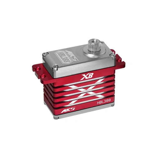 MKS Red Aluminium HBL388 Standard 68kg 8.4V Brushless Metal Geared Servo