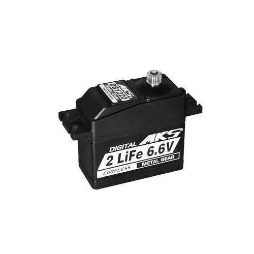 MKS Black Aluminium DS1220 Standard 30.4kg 6.8V Coreless Metal Geared Servo