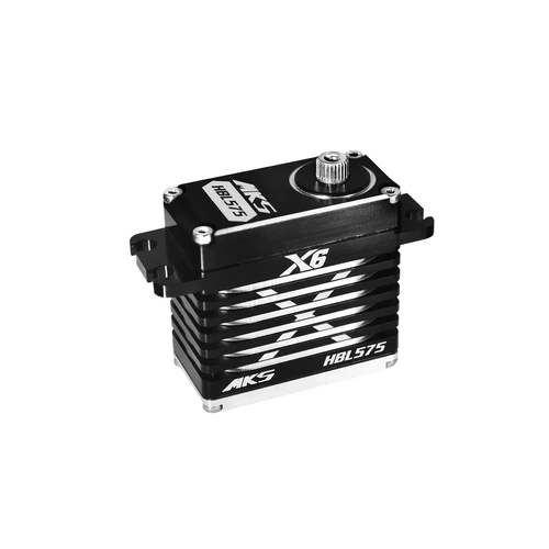 MKS Black Aluminium HBL575 Standard 24kg 8.4V Brushless Metal Geared Servo