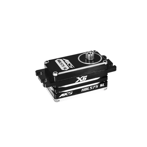 MKS Black Aluminium HBL575SL Low Profile 16.8kg 7.4V  Brushless Metal Geared Servo