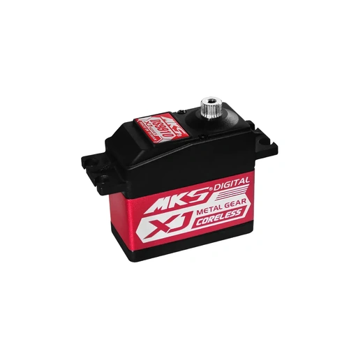 MKS Red Aluminium DS9910 Standard 26kg 6V Coreless Metal Geared Servo