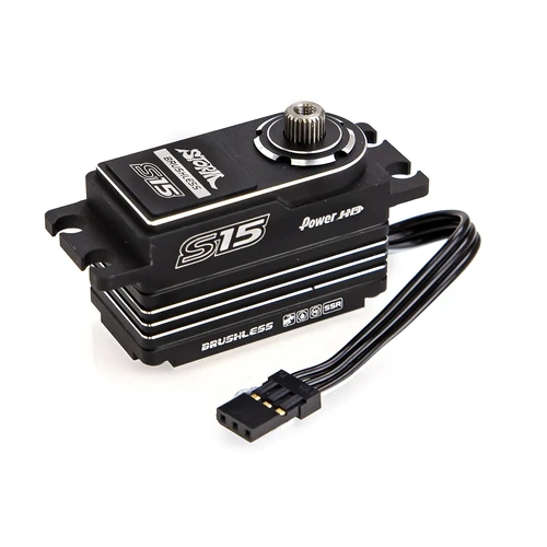 Power HD Silver Storm S15 Low Profile HV Brushless 16.5kg 8.4v Metal Geared Servo