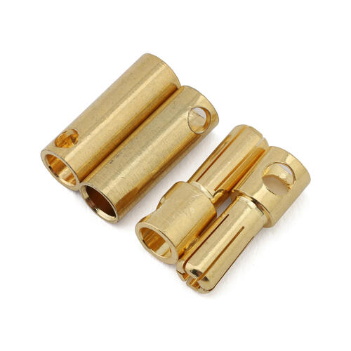 Samix 5mm High Current Bullet Plug Connectors Set (2 Male/2 Female)