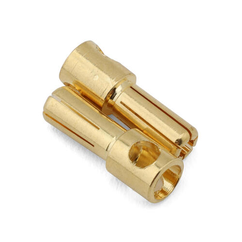 Samix 5mm High Current Bullet Plug Connectors (2 Male)