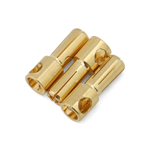 Samix 5mm High Current Bullet Plug Connectors (3 Male)