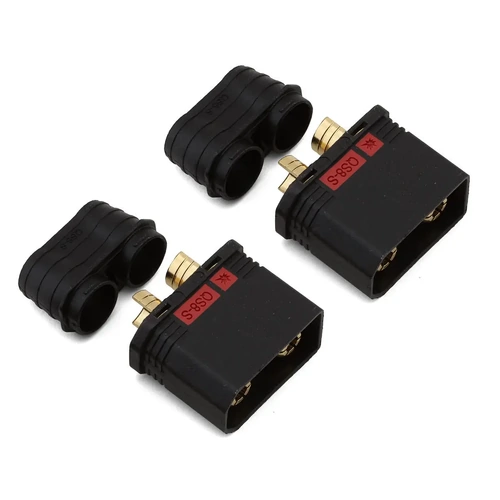 Samix QS8 Anti-Spark Connectors (Black) (2 Male)