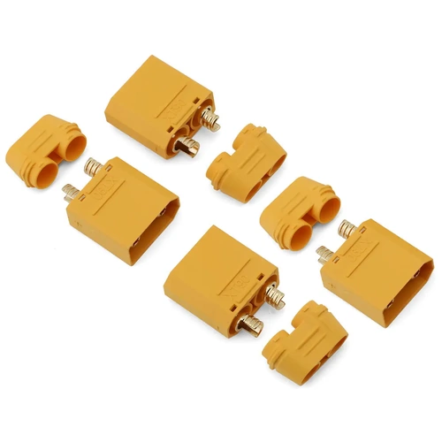 Samix XT90 Connectors (4 Male)