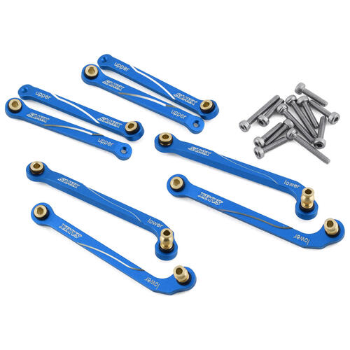 Samix FCX24 Aluminum High Clearance Link Kit (Blue) (8)