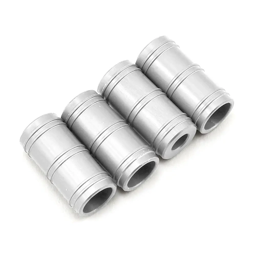 Samix SCX10 Aluminum Shock Reservoir Set (Silver) (4)