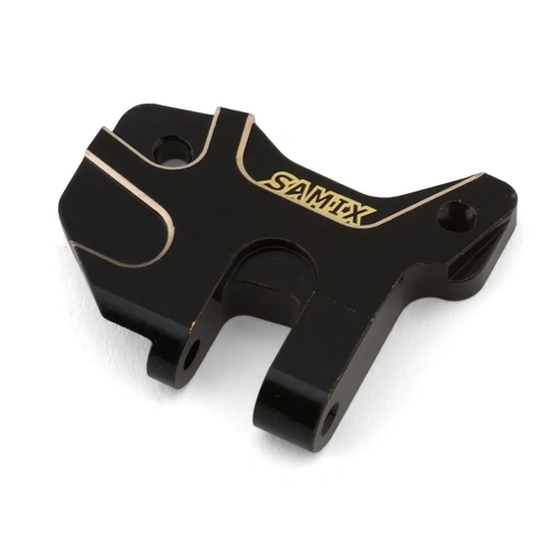 Samix SCX10 Pro Brass Front Panhard Mount (Black) (34g)