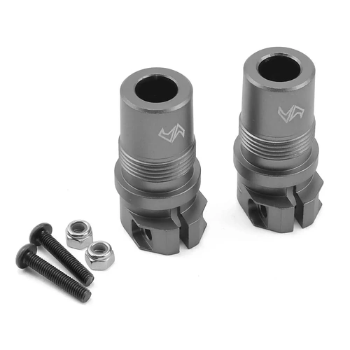 Samix SCX10 II Aluminum Rear Lockout (Grey) (2)