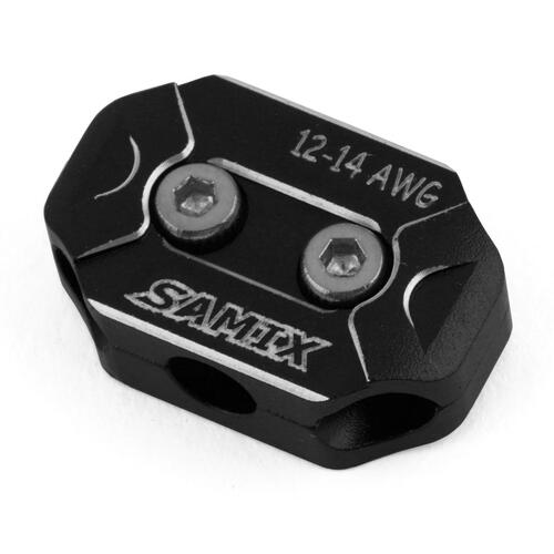 Samix 12-14AWG Motor Wire Organizer Clamp (Black)