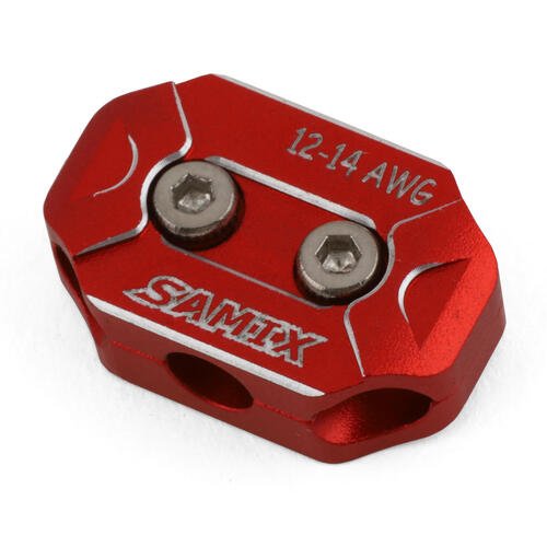 Samix 12-14AWG Motor Wire Organizer Clamp (Red)