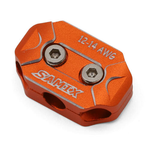 Samix 12-14 AWG Motor Wire Organizer Clamp (Orange)