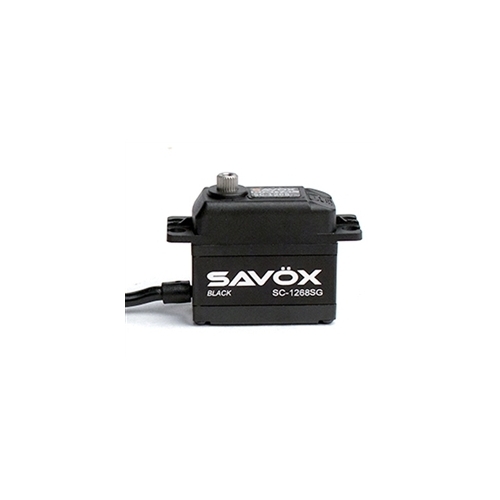 Savox SC-1268SG Black Edition High Torque Steel Gear Servo (High Voltage) - SAV-BE-SC1268SG