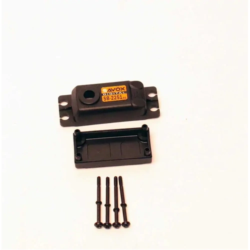 Savox SCSB2251SG Top And Bottom Servo Case With Screws For SGSB2251SG - SAV-CASESB2251