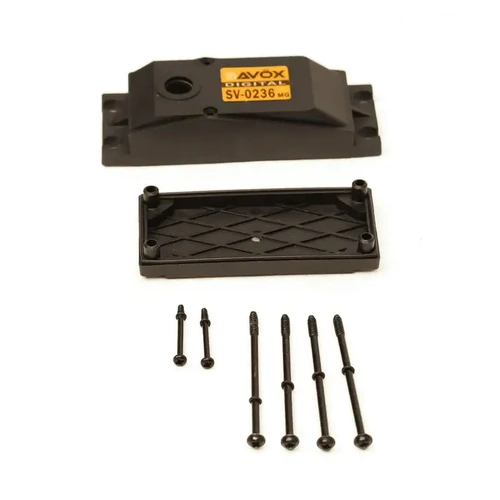 Savox SCSV0236MG Top And Bottom Servo Case With Screws For SGSV0236MG - SAV-CASESV0236