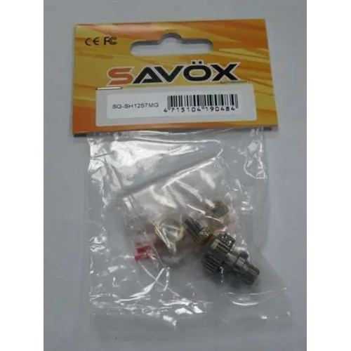 Savox SGSH1257MG Servo Gear Set With Bearings, For SH1257MG - SAV-SGSH1257