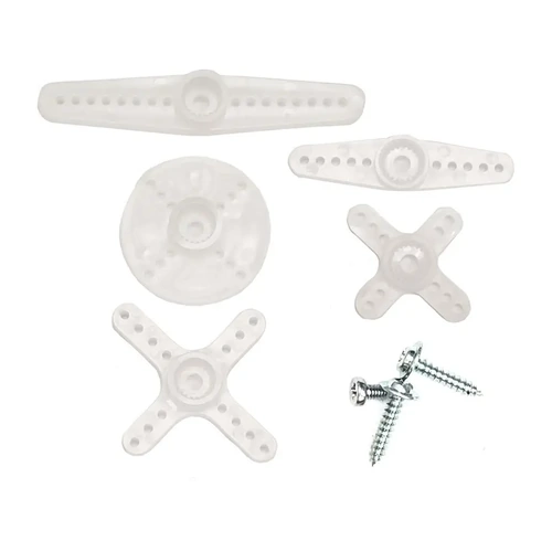 Savox SH11M Plastic Micro Servo Horn Set, For Metal Gear Servos, 21 Tooth - SAV-SH11M