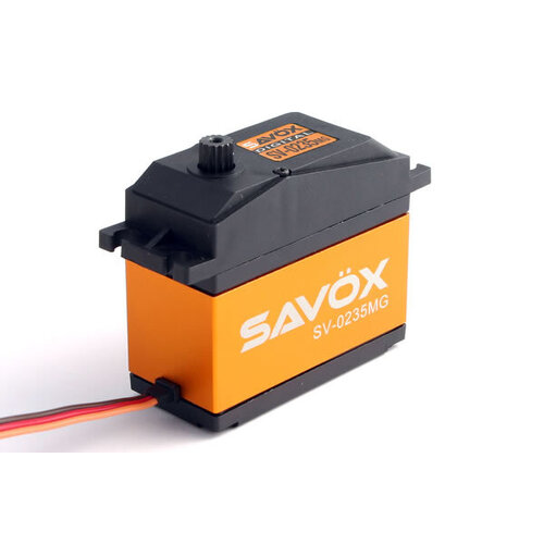 Savox SV-0235MG "Super Speed" Steel Gear Digital 1/5 Scale Servo (High Voltage) - SAV-SV0235MG