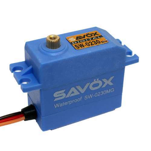 Savox SW-0230MG Waterproof Metal Gear Digital Servo (High Voltage) - SAV-SW0230MG