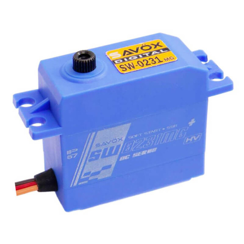 Savox SW-0231MG "Tall" Waterproof Metal Gear Digital Servo - SAV-SW0231MG
