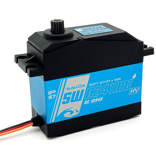 Savox SW-0241MG "Super Torque" Waterproof Digital 1/5 Scale Servo (High Voltage) - SAV-SW0241MG