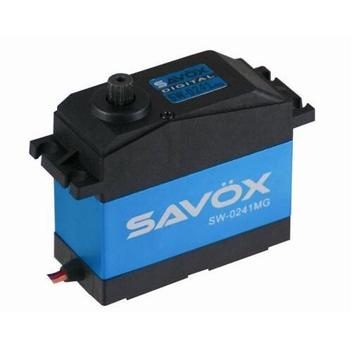Savox SW-0241MG "Super Torque" Waterproof Digital 1/5 Scale Servo (High Voltage) - SAV-SW0241MG