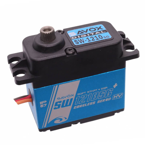 Savox SW-1210SG "Tall" Waterproof Aluminum Case Digital Steel Gear Servo - SAV-SW1210SG
