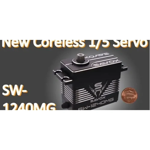 Savox SW-1240MG Coreless1/5 Servo - SAV-SW1240MG