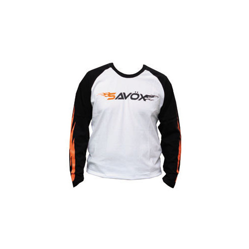 Savox T-Shirt Long Sleeve White - SAV-TEEL
