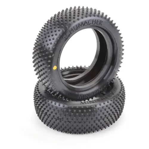 Schumacher Mini Pin 2 - Front - 1/10 - Yellow pr - SCH-U6821