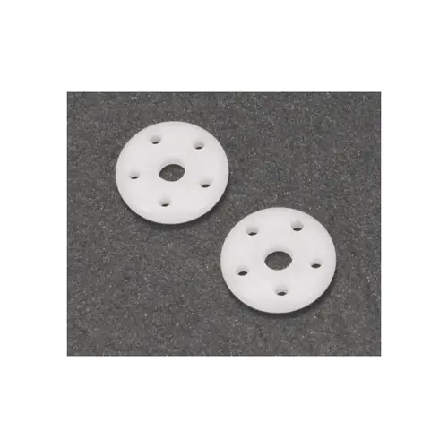 Schumacher Big Bore Piston; 5 Hole White 1.5 Rounded (pr)
