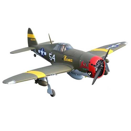 Seagull Models P-47D Little Bunny Mk II 10cc ARF with Electric Retracts
