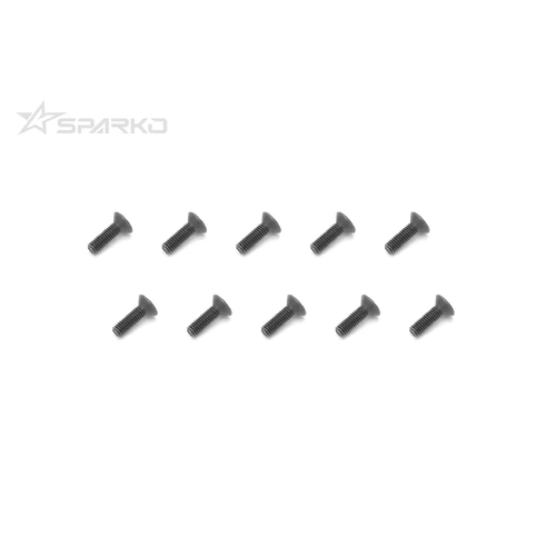 Flat Screw M3x10mm (10pcs)