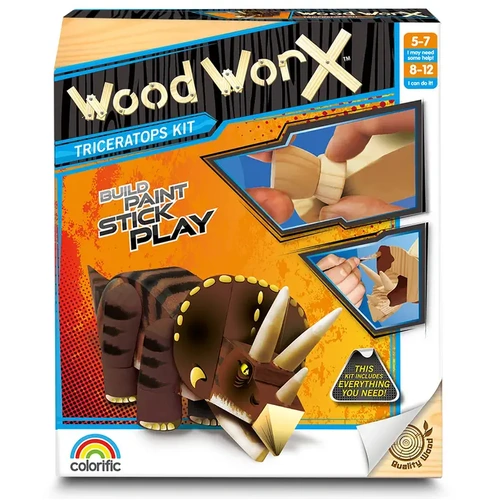 Wood Worx Triceratops Kit