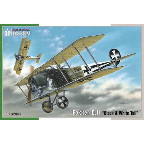 Special Hobby 1/32 Fokker D.II ÛÏBlack & White Tail۝ Plastic Model Kit