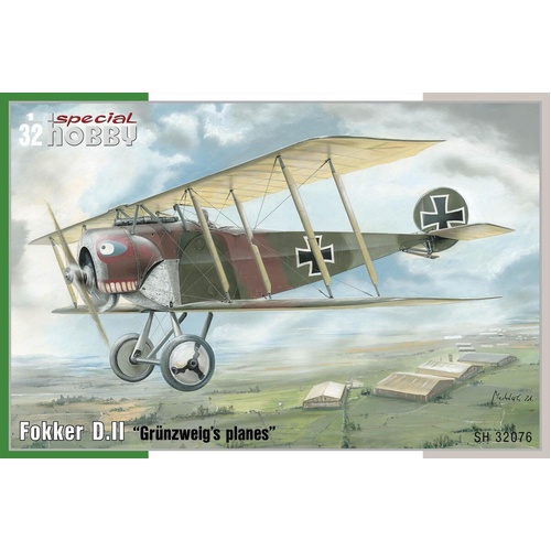 Special Hobby 1/32 Fokker D.II "GrÌ_nzweig`s Planes" Plastic Model Kit
