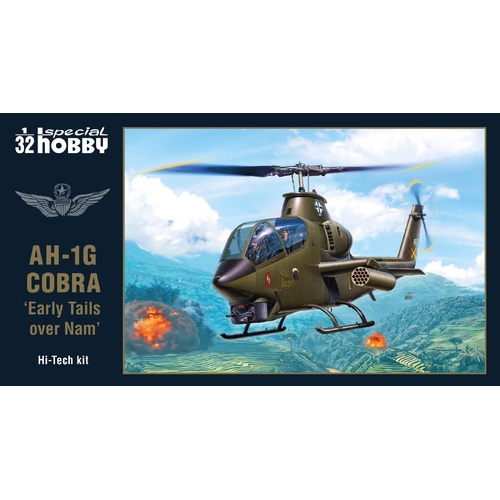 Special Hobby 1/32 AH-1G Cobra Û÷Early Tails over Vietnam۪ Hi-Tech Kit Plastic Model Kit