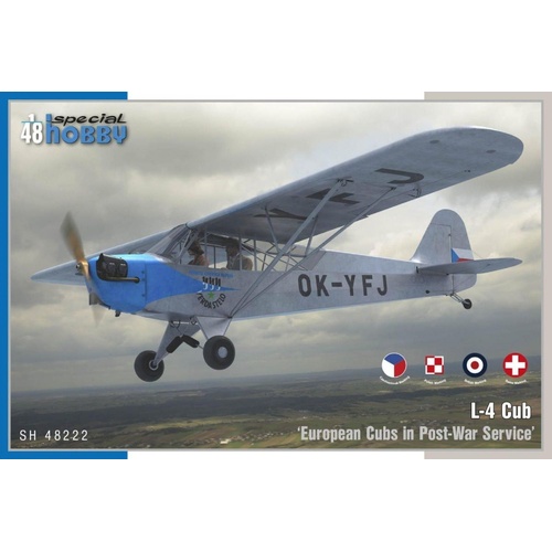Special Hobby 1/48 L-4 Û÷Cub in Post War Service۪ Plastic Model Kit