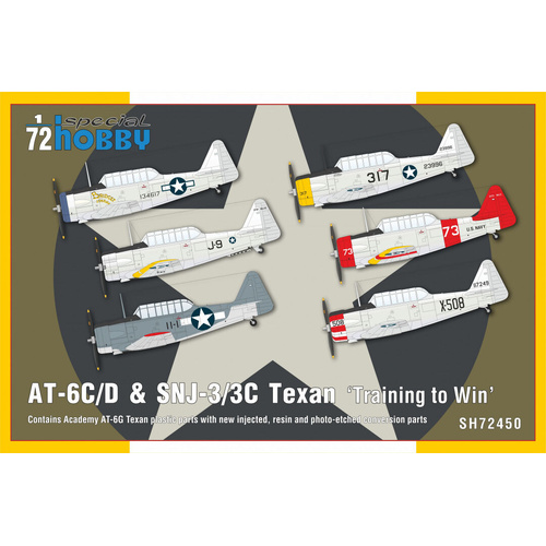 Special Hobby 1/72 AT-6C/D & SNJ-3/3C Texan 'Training to Win' Plastic Model Kit