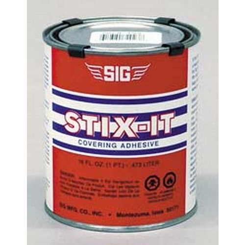 Sig Stix-It Heat Act. Adhesive 16Oz