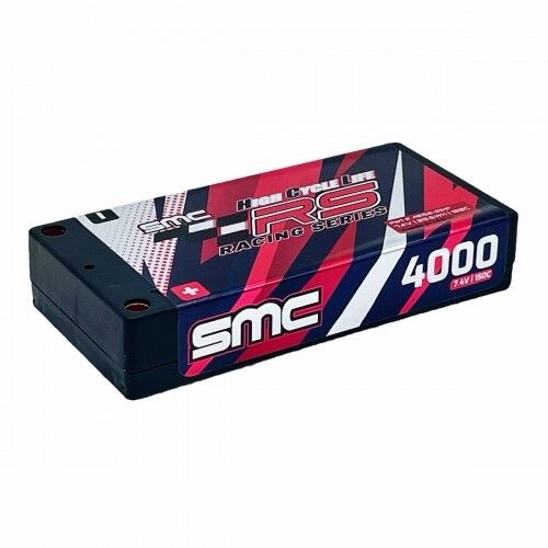 SMC HCL-RS 7.4V 4000mAh 150C LCG Shorty 5mm Inboard Hardcase - SMC-40150-2S1P