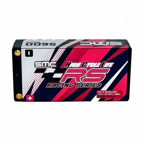 SMC HCL-RS 7.4V 5600mAh 150C 5mm Inboard Hardcase - SMC-56150-2S1P