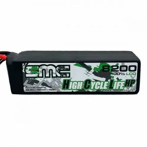 SMC HCL-HP 22.2V 8200mAh 150C G10 Protection Plates  SC5 compatible with EC5/IC5 - SMC-82150-6S1P-SC5