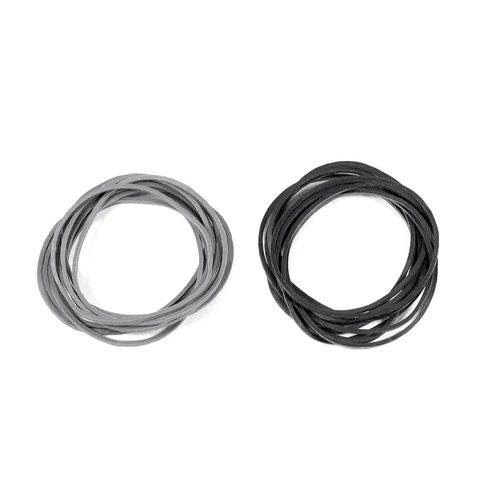 SMJ1158 CARBURETOR RETURN RUBBER BAND (Black/Gray/each 10pcs)