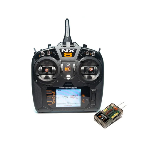 Spektrum NX8 8-Channel DSM-X Transmitter with AR8020T Receiver, Mode 2 - SPM8200