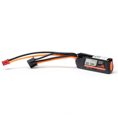 Spektrum SPMX-1122 160mAh 2S 7.4V 30C LiPo Battery with PH2.0 Connector - SPMX-1122